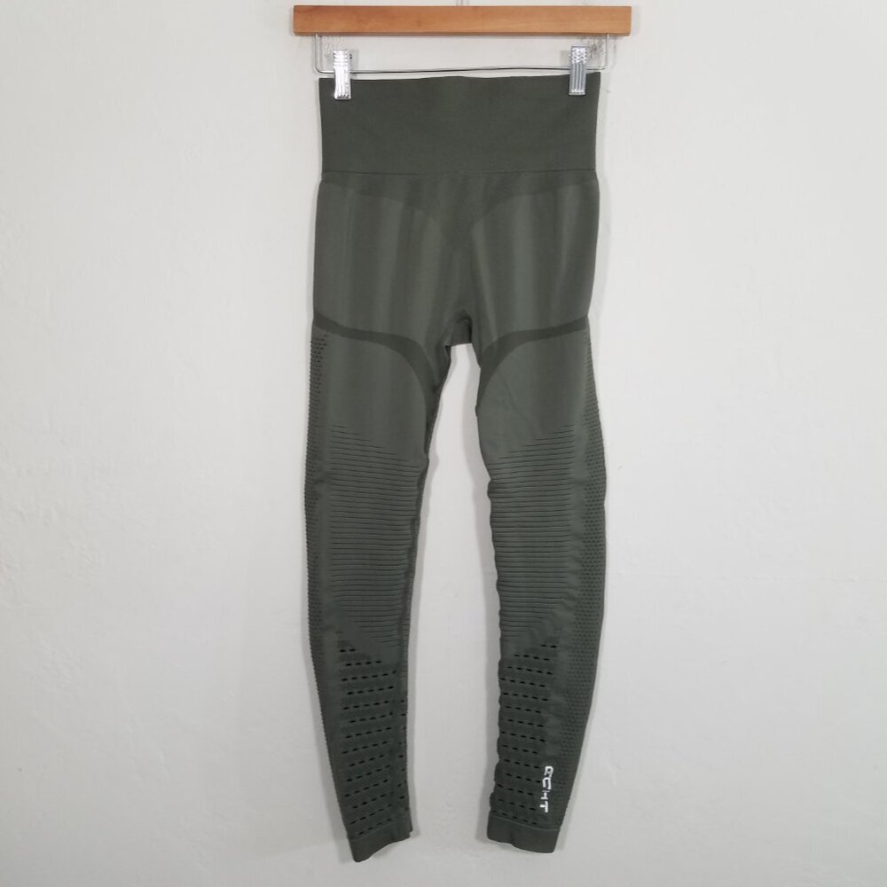 ECHT High Waist Mesh Legging Green - Picture 4 of 6